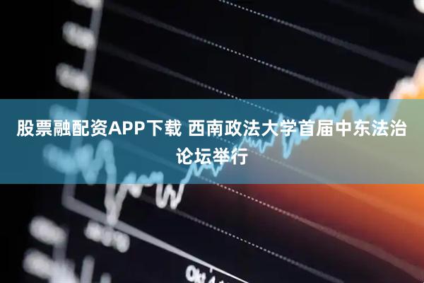 股票融配资APP下载 西南政法大学首届中东法治论坛举行